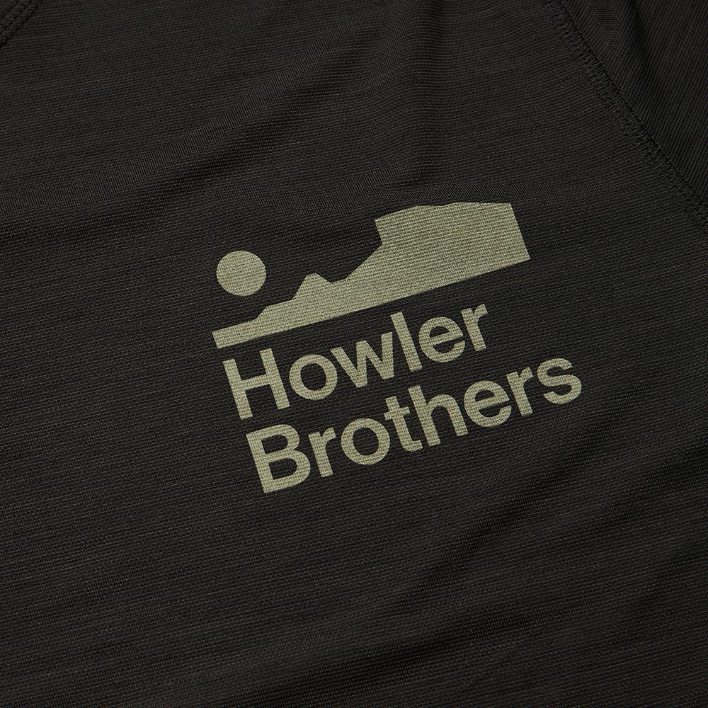 Howler Brothers HB Tech Tee Men's in Antique Black